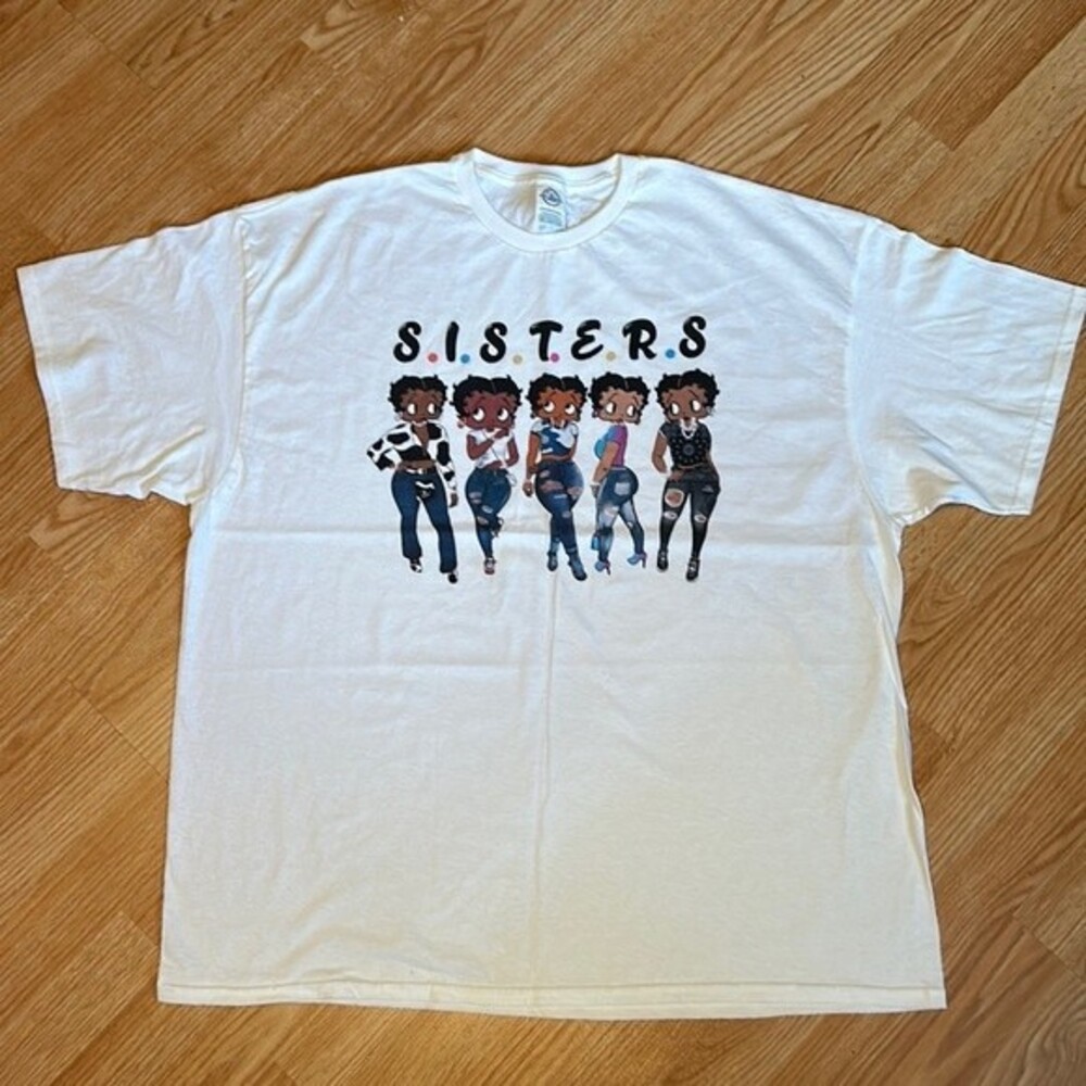 🔥 SALE Delta Pro Weight S.I.S.T.E.R.S Short Sleeve Graphic Tee White 3X A193